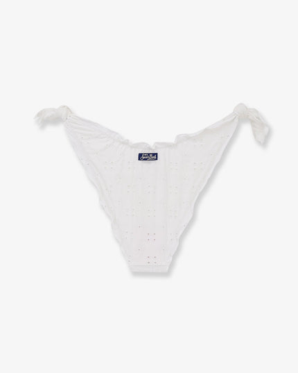 Moon embroidered bikini slip