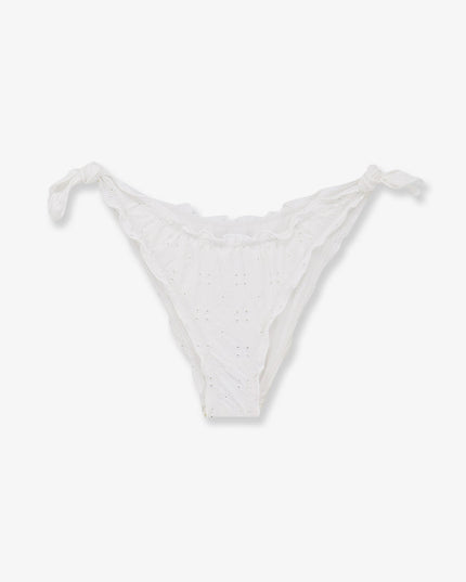 Moon embroidered bikini slip