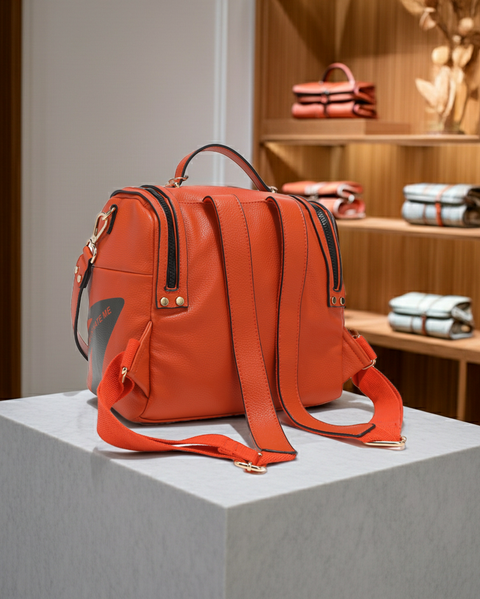 MOCHILA CREMALLERAS LATERALES "NICOLE LEE"