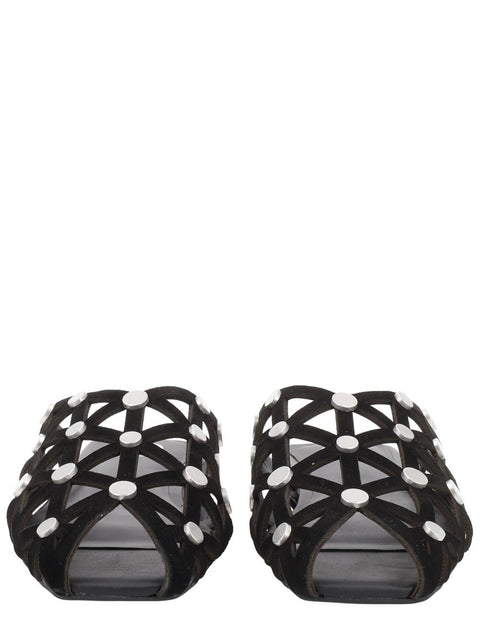 Ash Mule Bone 01 – Damen Ledermule SS26