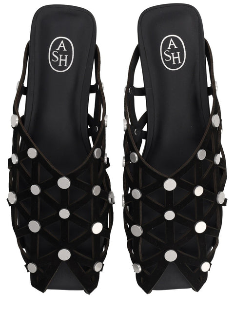 Ash Mule Bone 01 – Damen Ledermule SS26