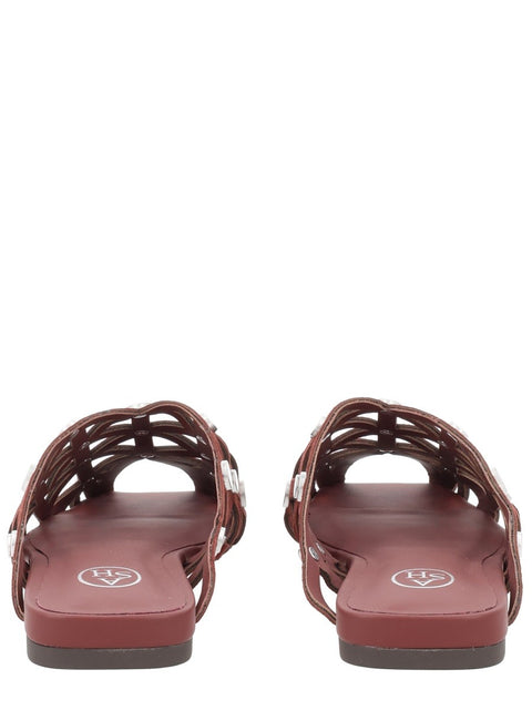 Ash Mule Bone 02 – Damen Ledermule SS26