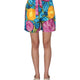 MULTICOLOR PRINT BERMUDA