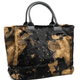 BIG Kuschel Shopper Felltasche mit Kuhmuster und festem Griff in 3 Farben - ModeEcho