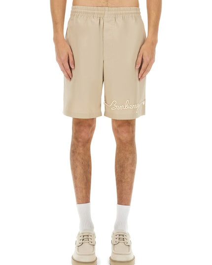 NAUTICAL STYLE LOGO SHORTS