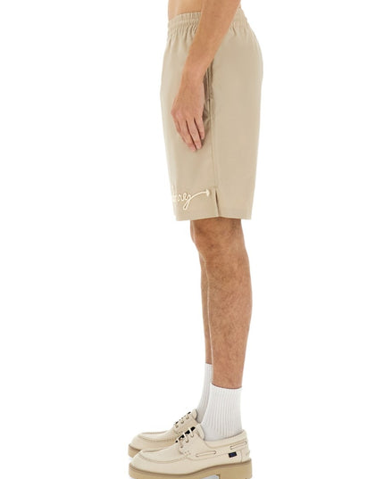 NAUTICAL STYLE LOGO SHORTS