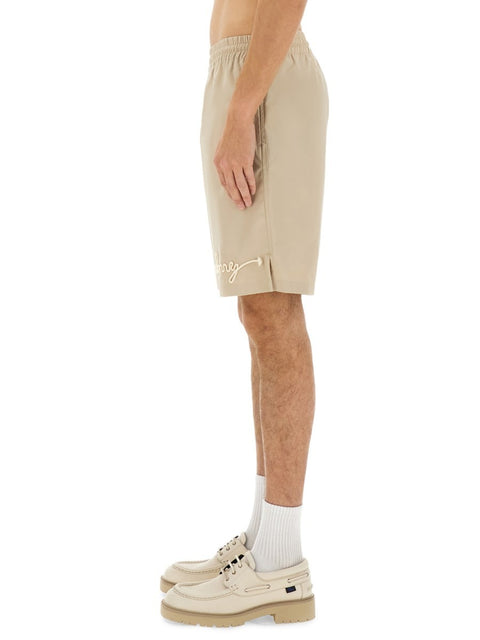 NAUTICAL STYLE LOGO SHORTS