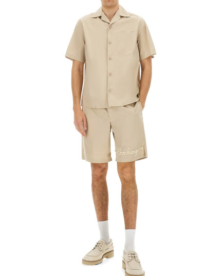 NAUTICAL STYLE LOGO SHORTS