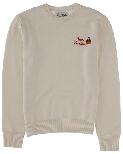 "NEW QUEEN" JERSEY WITH EMBROIDERY