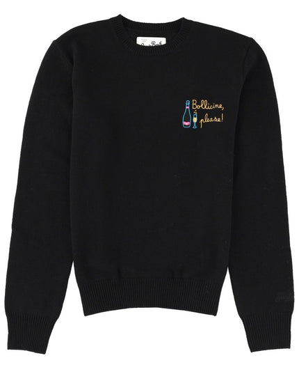 "NEW QUEEN" JERSEY WITH EMBROIDERY