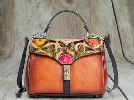 Rossie Viren Mini Leather Handtasche