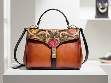 Rossie Viren Mini Leather Handtasche