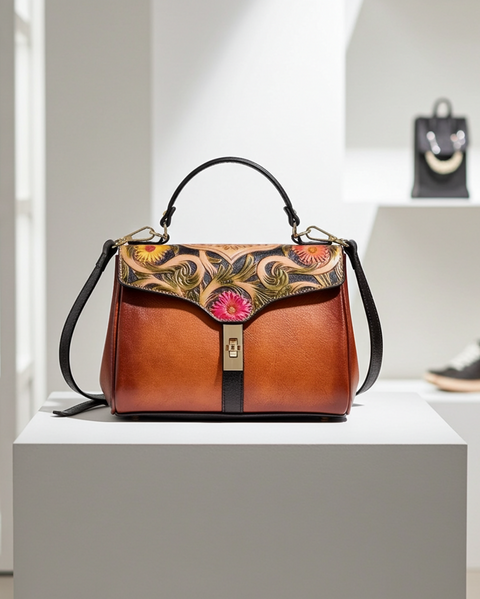 Rossie Viren Mini Leather Handtasche