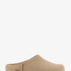 Nubuck sandals with engraved logo on the side