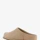 Nubuck sandals with engraved logo on the side