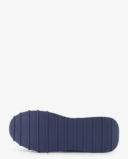 NY nylon and suede sneakers