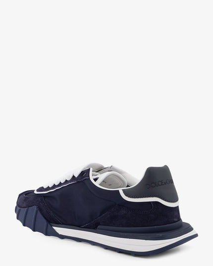 NY nylon and suede sneakers