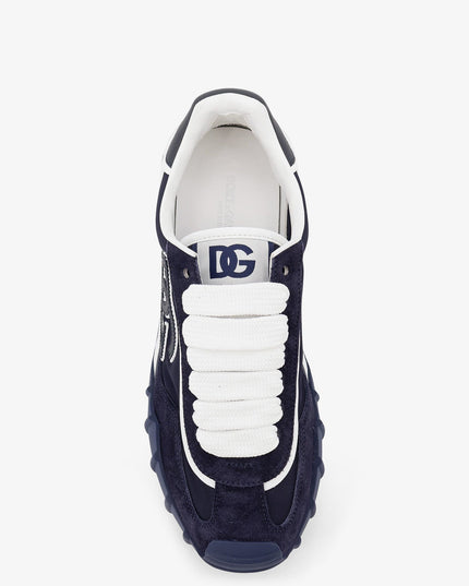 NY nylon and suede sneakers