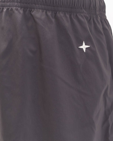 Nylon Bermuda shorts with embroidered logo on the back