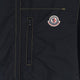 Nylon jacket with cotton inserts