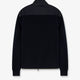Nylon jacket with cotton inserts