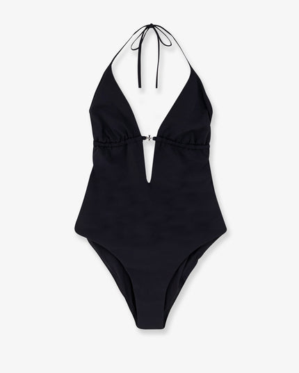 Nylon one-piece swimsuit