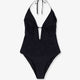 Nylon one-piece swimsuit