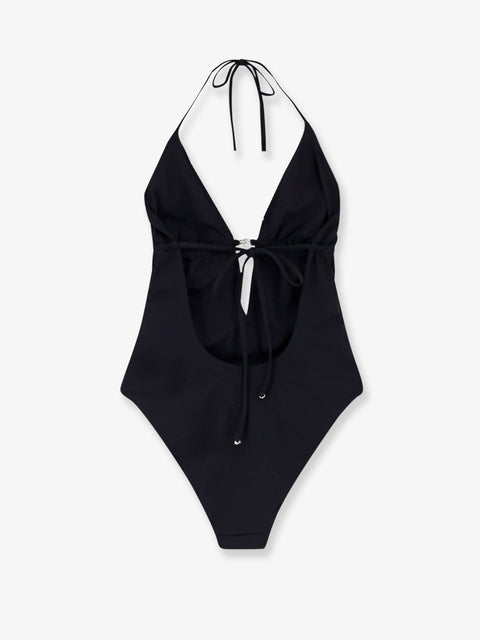 Nylon one-piece swimsuit