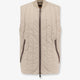 Nylon sleeveless jacket