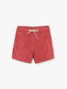 Nylon swim shorts with all-over micro pattern