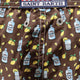 Nylon swim shorts with all-over micro pattern