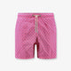 Nylon swim shorts with an all-over micro pattern