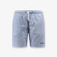 Nylon swim shorts with micro pattern