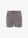 Nylon swim shorts with micro-pattern