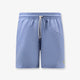 Nylon swim trunks with embroidered logo