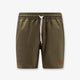 Nylon swimtrunk with logo embroidery