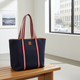 BALLY"EB RIBBON" SHOPPER