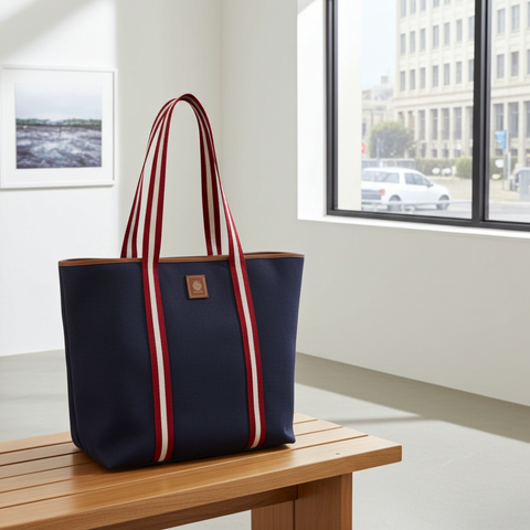 BALLY"EB RIBBON" SHOPPER
