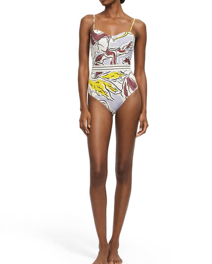ONE PIECE SWIMSUIT WITH PRINT
