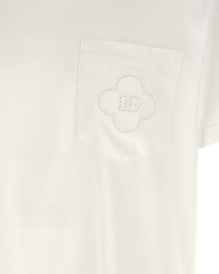Openwork logo t-shirt