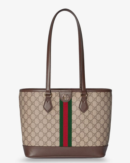 Ophidia GG fabric shopping bag