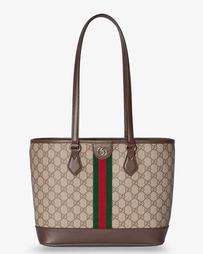 Ophidia GG fabric shopping bag