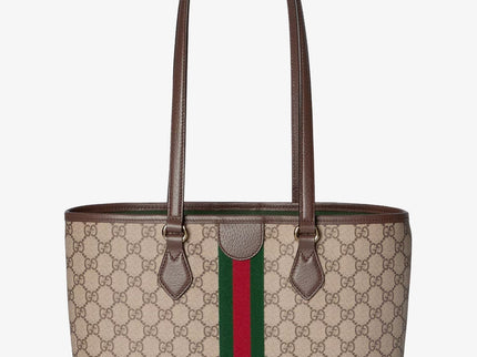 Ophidia GG fabric shopping bag