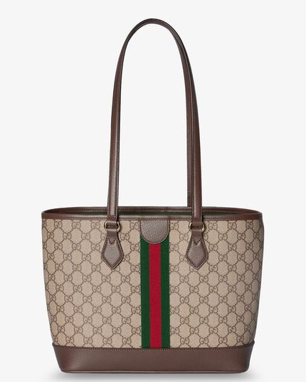 Ophidia GG fabric shopping bag