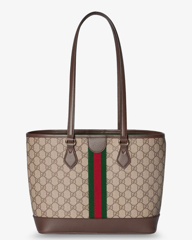 Ophidia GG fabric shopping bag