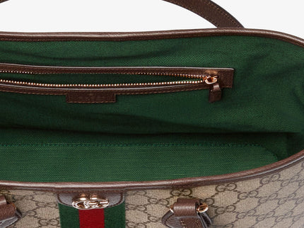 Ophidia GG fabric shopping bag