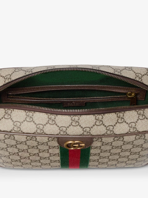 Ophidia GG Supreme Fabric shoulder bag