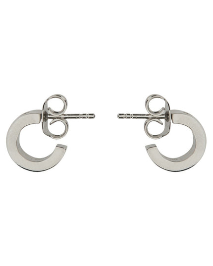 ORECCHINI A CERCHIO "NUMERIC MINIMAL SIGNATURE"