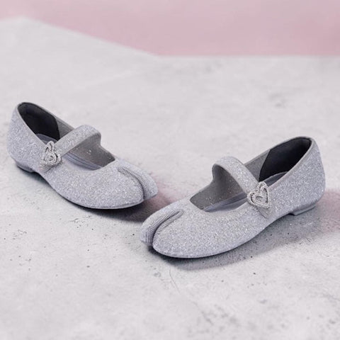 Orientalische Split-Toe Mary Jane Ballerinas – MALOVE MZ