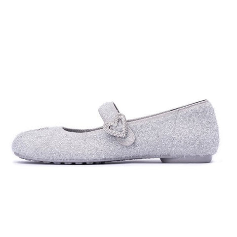 Orientalische Split-Toe Mary Jane Ballerinas – MALOVE MZ